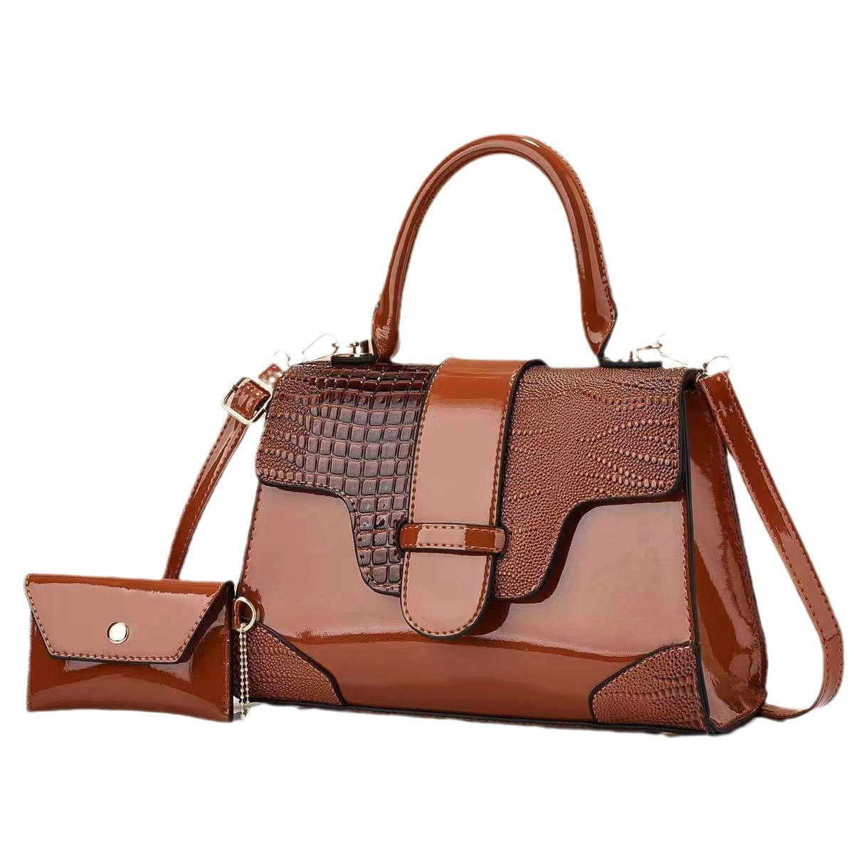 Sac messager à bandoulière grande capacité pour femme