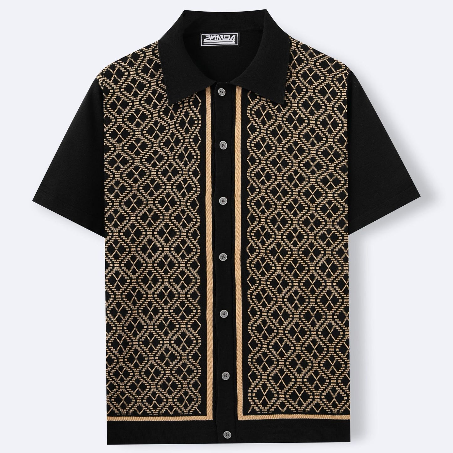 Pull jacquard décontracté pour homme de style européen et américain