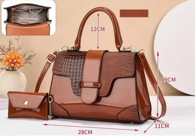 Sac messager à bandoulière grande capacité pour femme