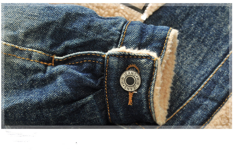 Veste épaisse à col en fourrure pour bébé, style coréen, 4 pièces