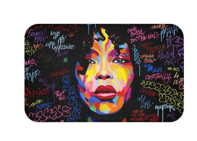 Tapis de bain créatif