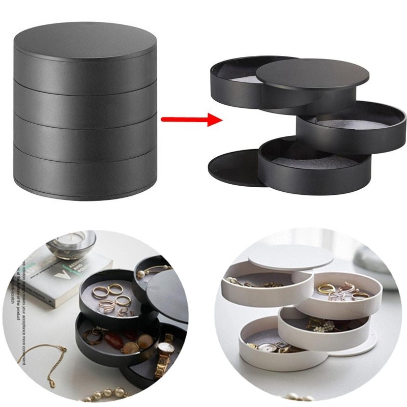 Boîte à bijoux en plastique