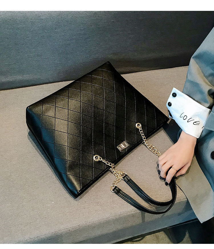 Sac à main double face à bandoulière simple pour femme