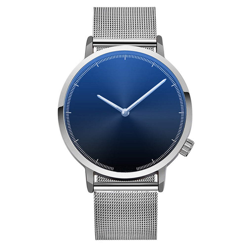 Montre à quartz en maille
