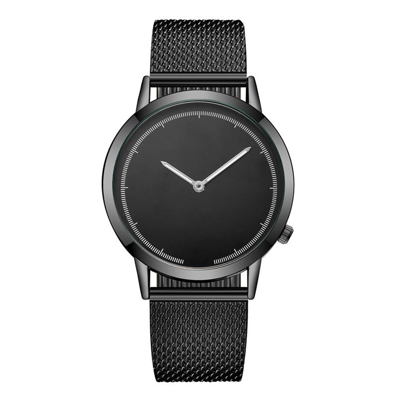 Montre à quartz en maille