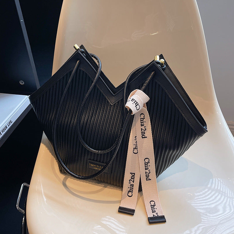 Sac en toile décontracté et polyvalent pour femme