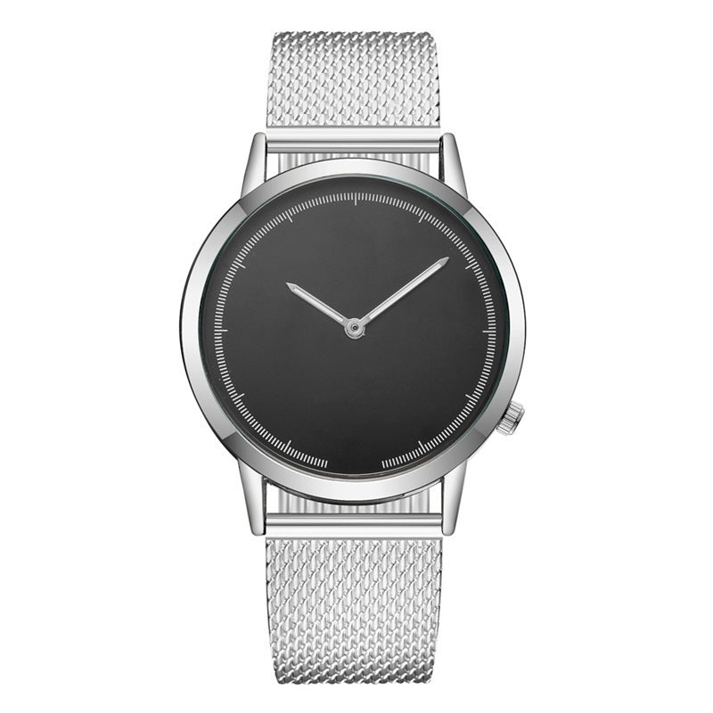 Montre à quartz en maille