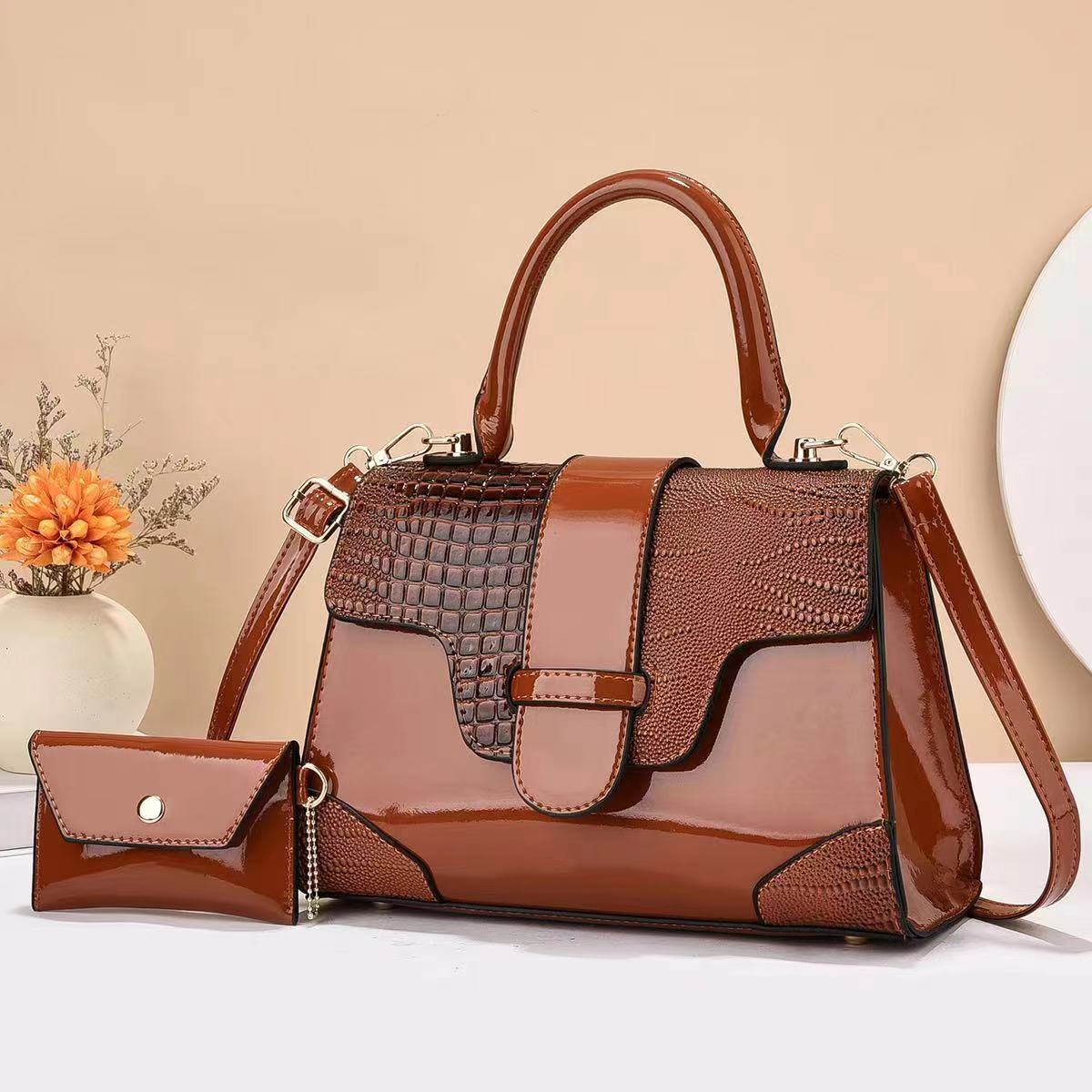 Sac messager à bandoulière grande capacité pour femme