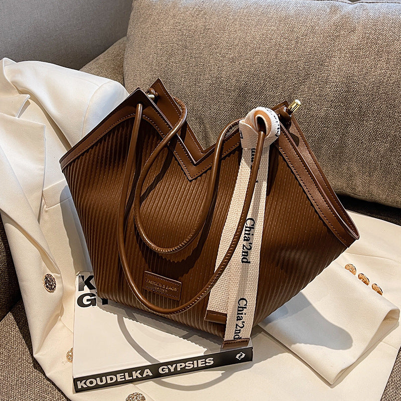 Sac en toile décontracté et polyvalent pour femme