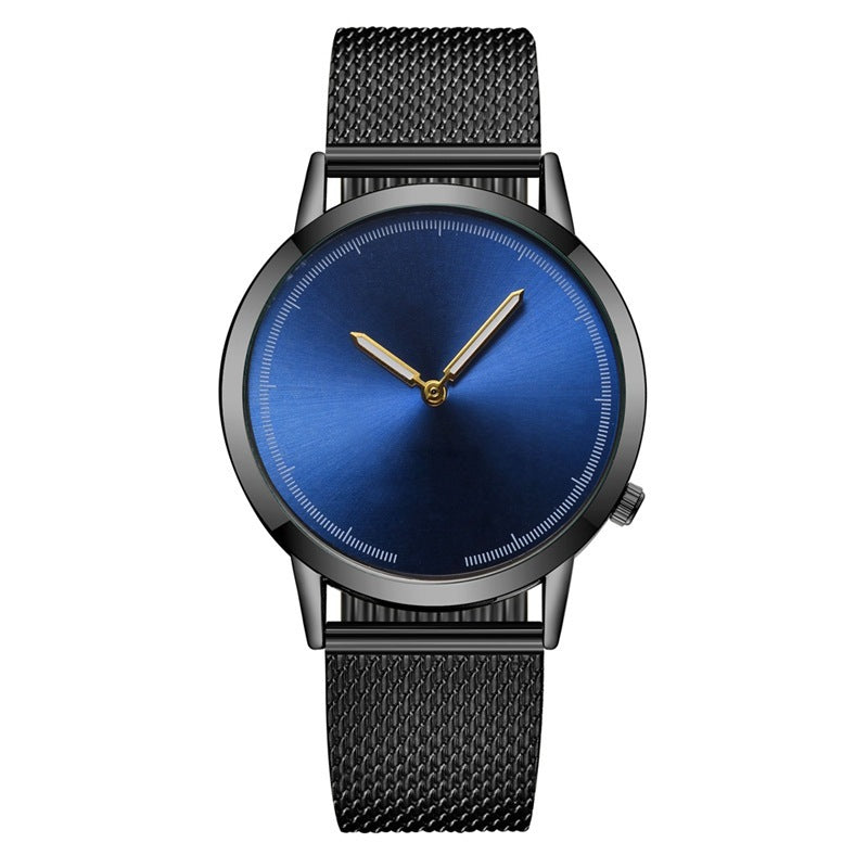 Montre à quartz en maille