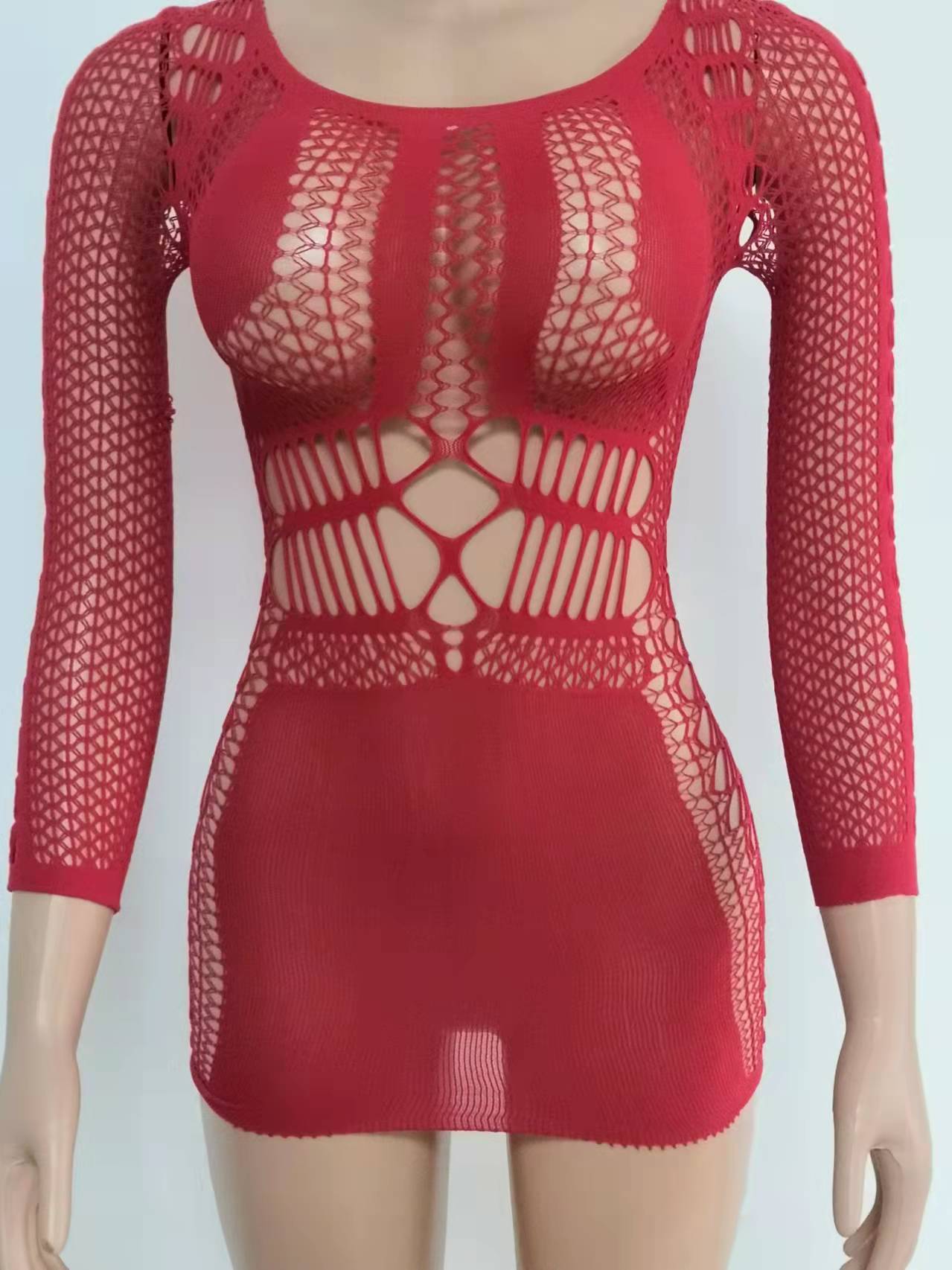 Sous-vêtements creux body uniforme jupe hanche
