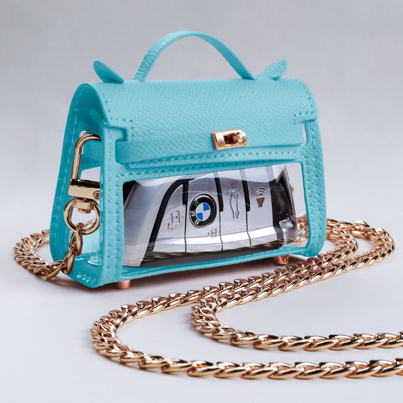 Sac à main transparent pour célébrités d'Internet, sac à bandoulière, sac de rangement