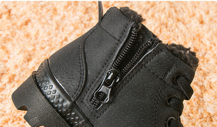 Chaussures Martin en coton pour enfants, hiver