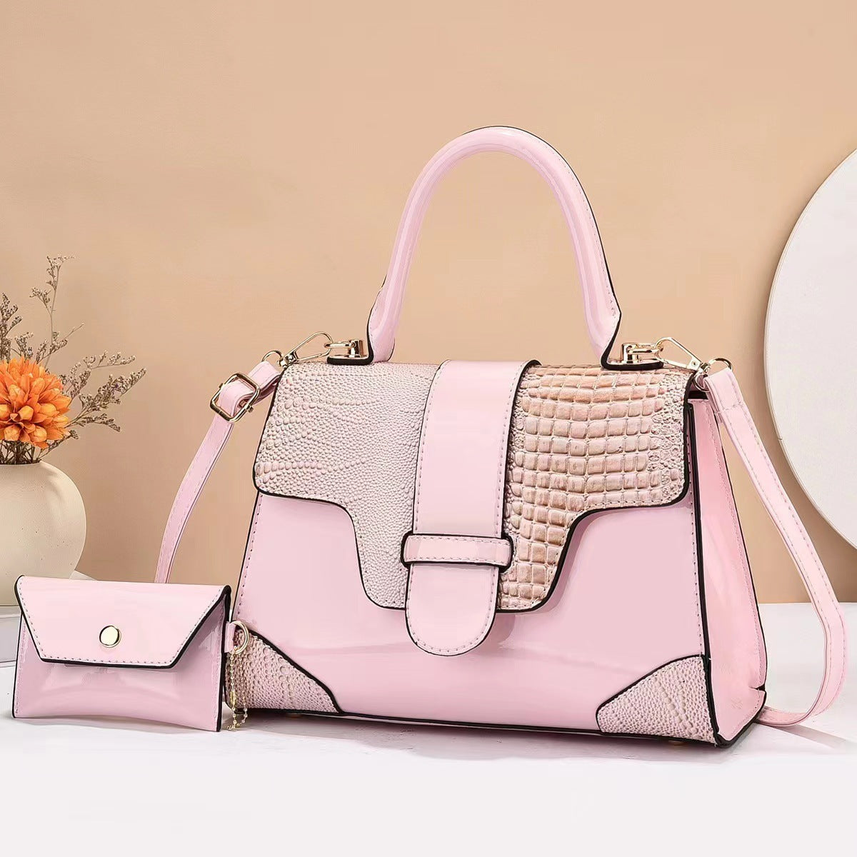 Sac messager à bandoulière grande capacité pour femme