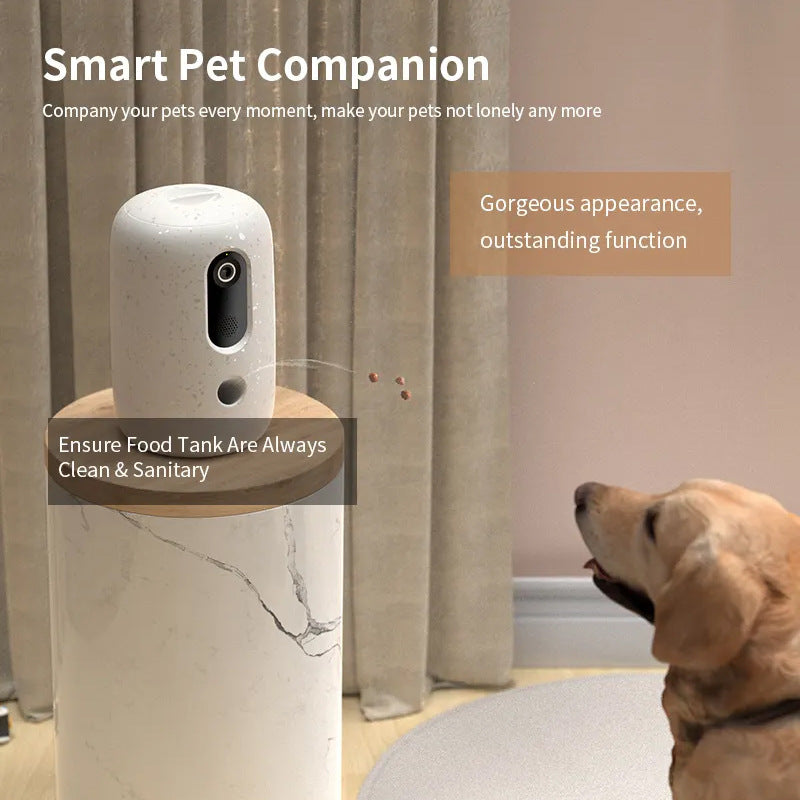 Distributeur automatique de nourriture quantitative intelligent pour animaux de compagnie