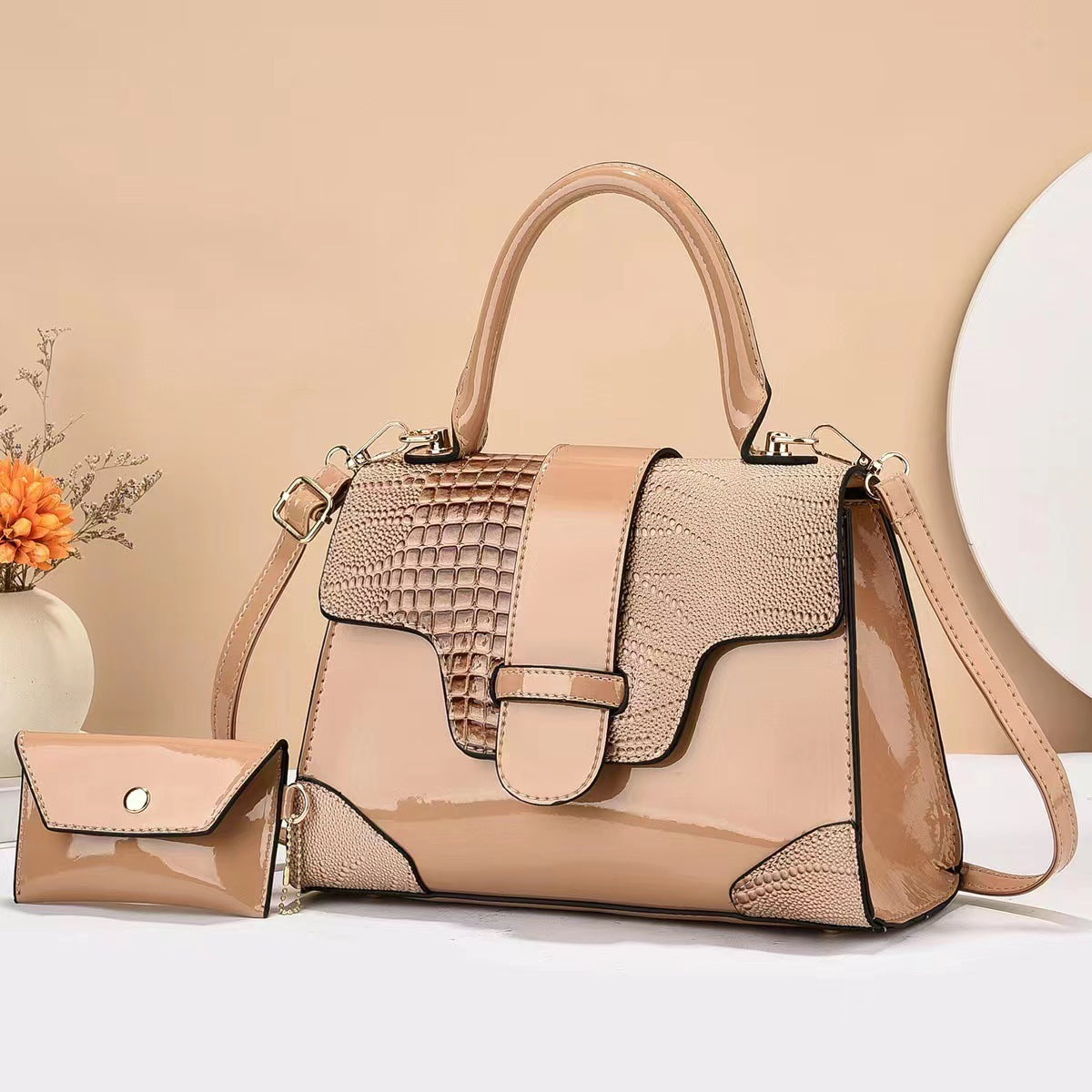 Sac messager à bandoulière grande capacité pour femme