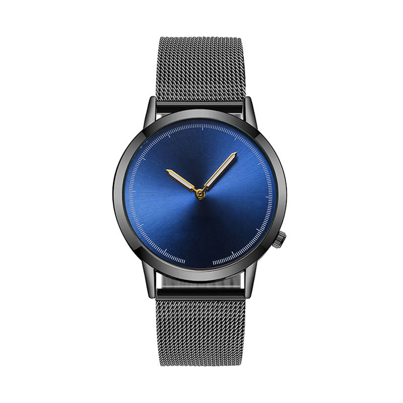 Montre à quartz en maille
