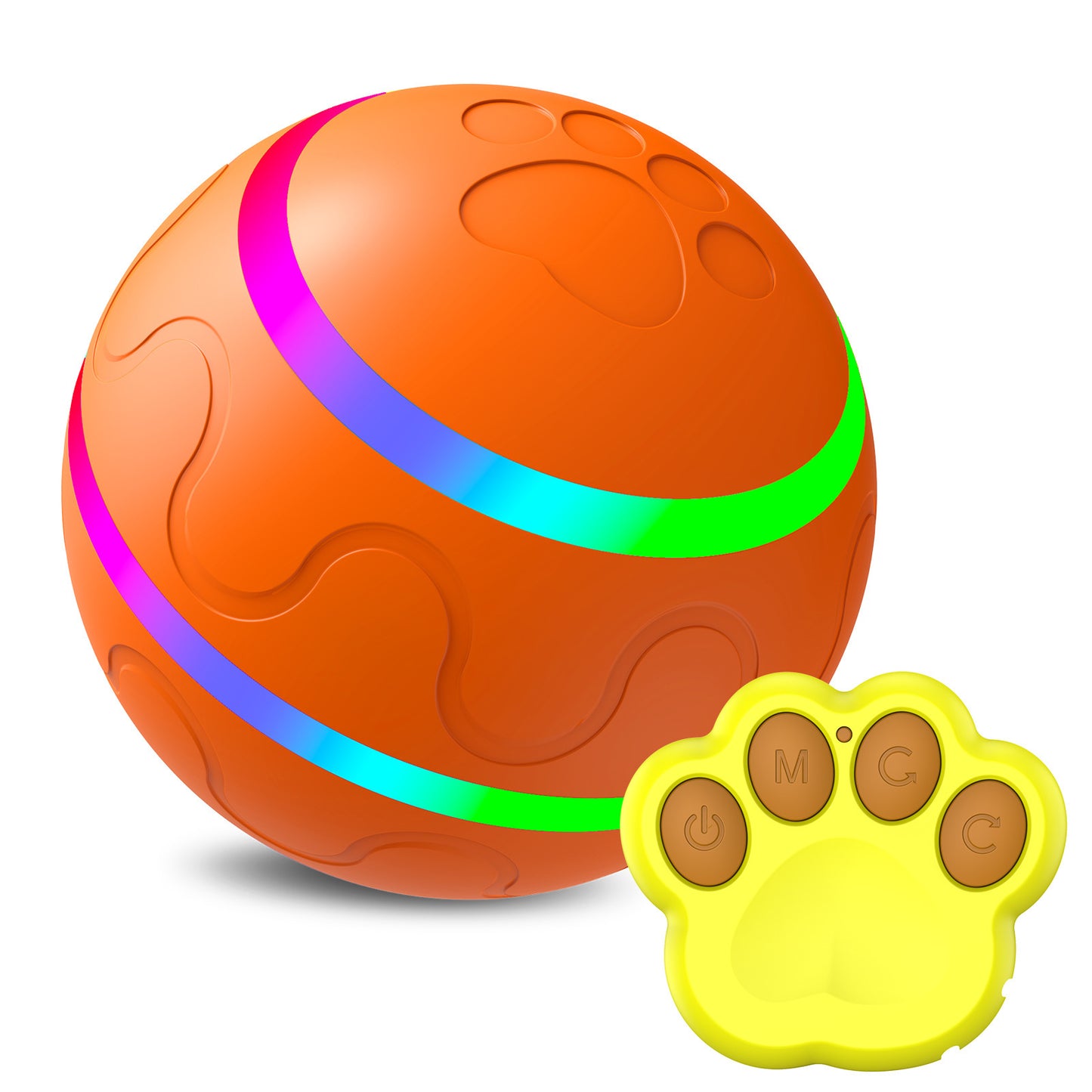Jouet intelligent pour chat, balle rotative automatique, USB