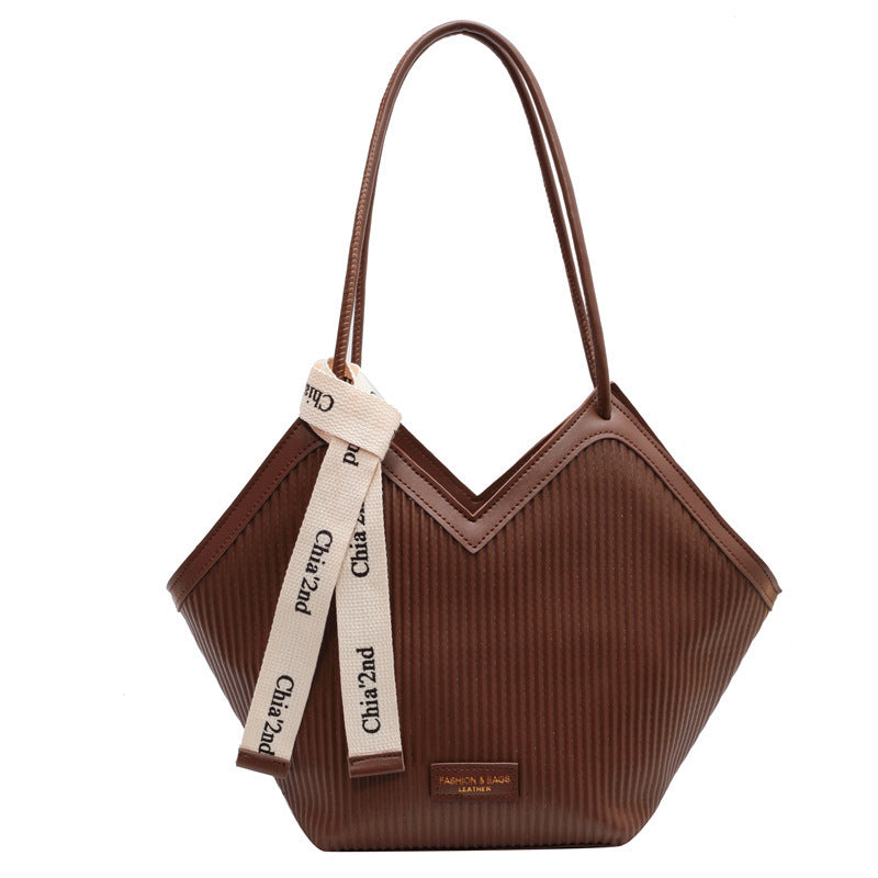 Sac en toile décontracté et polyvalent pour femme