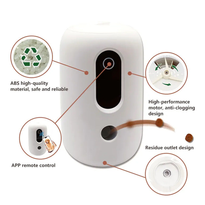 Distributeur automatique de nourriture quantitative intelligent pour animaux de compagnie