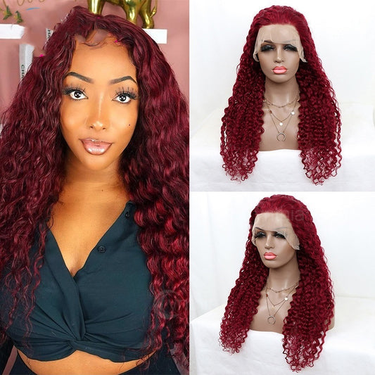 Perruque en cheveux humains avec bonnet en dentelle 134