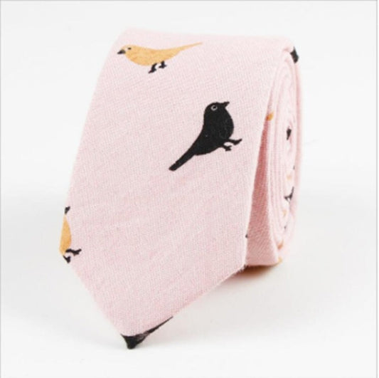 Cravate étroite de style coréen, cravate décontractée de style britannique pour filles