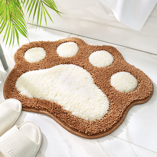 Tapis antidérapant pour salle de bain, paillasson, joli tapis de salle de bain