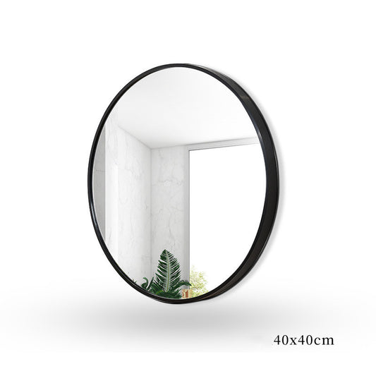 Miroir de salle de bain en alliage d'aluminium, miroir de toilette
