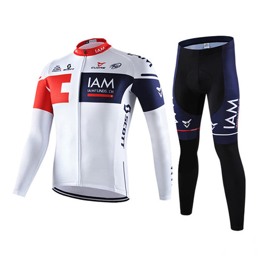 Combinaison de cyclisme d'été à manches longues pour homme