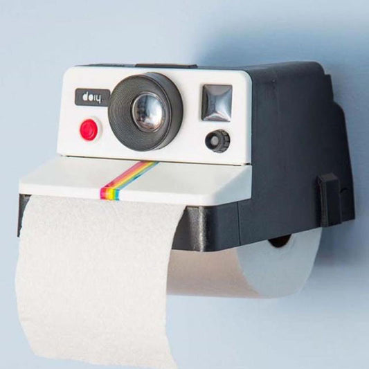 Boîte à serviettes en papier rétro pour appareil photo Instagram