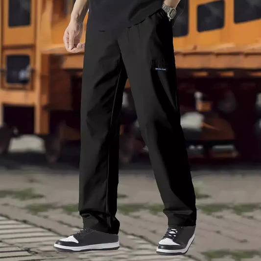 Pantalon de sport droit simple et décontracté, assorti à tout