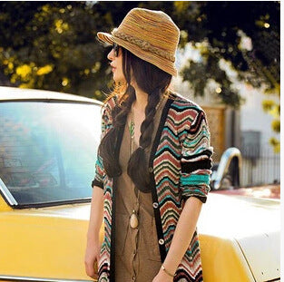 Small pepper grass hat parent-child Japan new female beach hat sun hat hat hat color beach hat