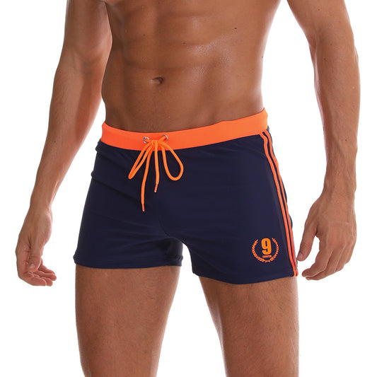 Short de bain à séchage rapide pour homme à angle plat