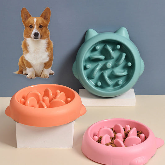 Gamelles anti-étouffement pour chien et chat, gamelles à alimentation lente, gamelles anti-étouffement pour chien, gamelles anti-avalement