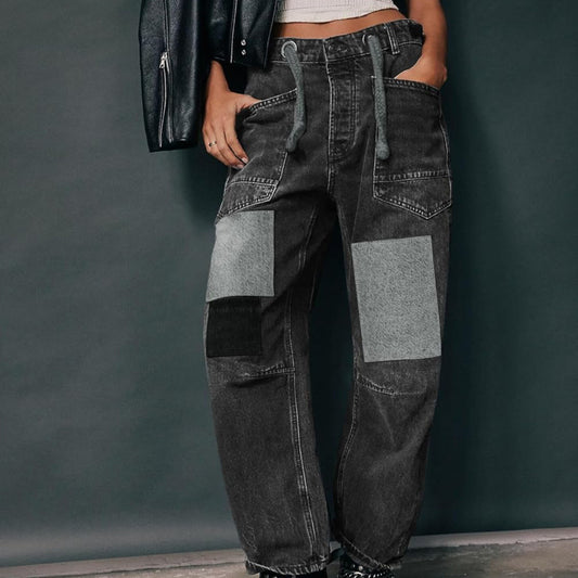 Jeans Loose Straight Loose Marque de mode