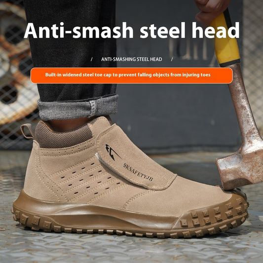 Chaussures de protection légères pour soudeurs quatre saisons