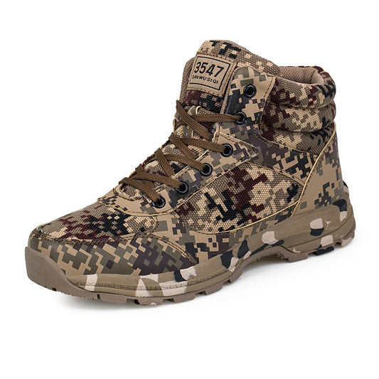 Chaussures en toile et coton de l'armée, chaussures chaudes en coton et chaussures froides en velours