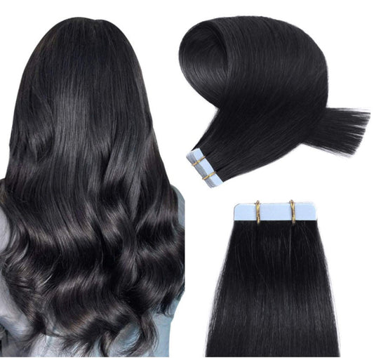 Extension invisible sans trace pour cheveux naturels féminins